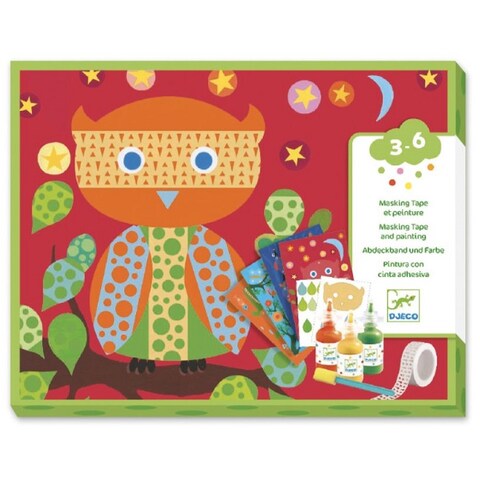 Djeco Masking Tape And Painting - Oh It&#39;s Magic