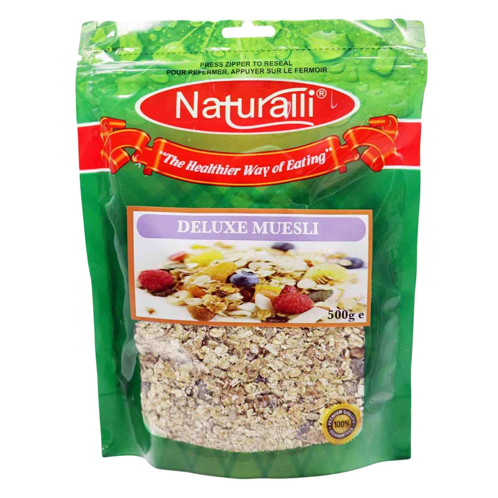Naturalli Deluxe Muesli Cereal 500g