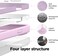 elago Liquid Silicone for iPhone 14 Pro case cover Full Body Protection, Shockproof, Slim, Anti-Scratch Soft Microfiber Lining - Light Lilac
