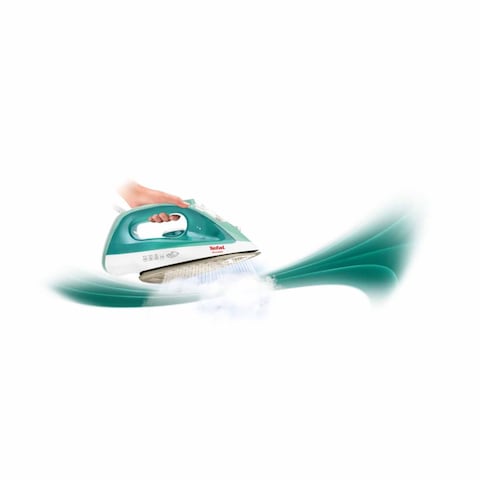 مكواة ملابس تيفال FV1541 بالبخار - 2000 واط - اخضر