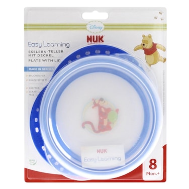 NUK DISNEY PLATE WITH LID