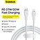 Baseus USB C To Lightning 1.2M Fast Charging Power Delivery PD 20W Cable For iPhone 14/14 Pro/14 Plus/14 Pro Max, iPad Pro And iPhone 8-13 All Series White
