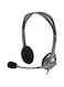 Logitech H111 Stereo Wired On-Ear Headset Grey/Silver