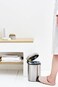 Brabantia New Icon Pedal Bin, 3 Liters, Matt Steel Fingerprint Proof