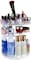 Generic Acrylic Cosmetic Storage Large Capacity 360 Degree Rotating Adjustable Makeup Organizer Jewelry Display Case