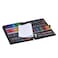 Generic-168pcs Drawing Pen Art Set Kit Painting Sketching Color Pencils Crayon Oil Pastel Water Color Glue with Case for Children Kids