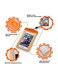Generic Waterproof Bag Case Cover For Mobile Phone Upto 6.5 Inch Orange