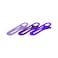 Aiwanto 6Pack Hair Clips Side Clips for Women's Kids 6 Colour Hair Clips