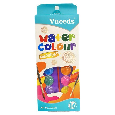 Vndeeds Watercolors - 16 Colors