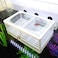 Vsell24 Aquarium Double Breeder Net Fish Tank Fry Hatchery Baby Fish Separation Pregnant Fish Isolation Tank With Suction Cup For Aquarium Fish Tank