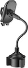 Green Lion Car Cup Long Leg Holder, One Hand Operation, Tight And Firm, 360 Degrees Rotation, Quality Guarantee, Compatible With iPhone 14 Pro Max, 14 Pro, 13 Pro, Galaxy Note S22, S21 - Black