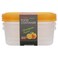 Crisper Food Container Medium 1000ml 3 Pcs Set
