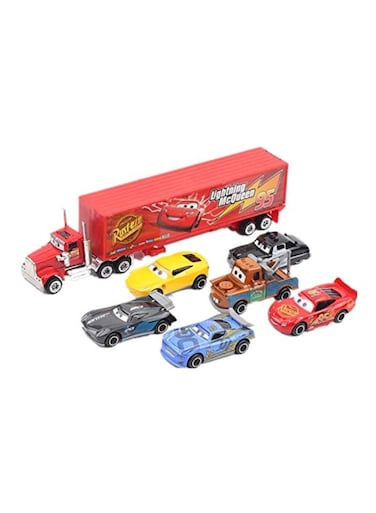 Buy Generic Pixar Cars Lightning McQueen with Mack Truck