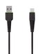 budi - 2.0 USB-A To USB- C Charging Data Cable 3meter Black