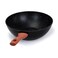 ويلسون مقلاة صينية مضغوطة من الألومنيوم مطلية بطبقة مانعة للإلتصاق - أسود وبرتقالي 28 سم