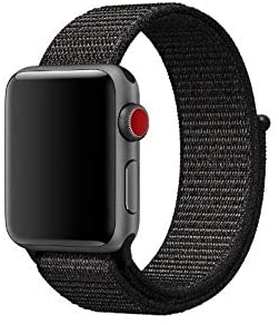 Skeido Sport Loop For Apple Watch Band 42 44mm iWatch Nylon Watch Strap Bracelet Watchband Hook And Loop Closure Clasp