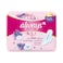 Always Skin Love Diamond Maxi Thick 10 Sanitary Pads Large White Pack of 4