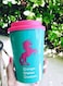 Unicorn Tumbler for Hot and Cold Beverages Blue and Pink 12oz