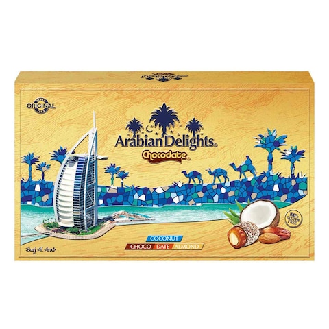 Arabian Delights Chocolate With Coconut And Almond 150g