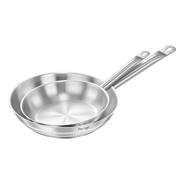 Prestige Stainless Steel Fry Pan Set 2 PCS