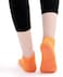 SKY-TOUCH Non Slip Yoga Socks with Grips Anti-Slip Sock Trampoline Sock,Non-slip Floor Socks Pure Cotton Yoga Socks, Breathable Short Socks Elasticity Sport For Parent-Child Socks Medium Size 29-35