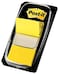 Postit Flags Yellow 1Inch Wide 50Dispenser 1DispenserPack