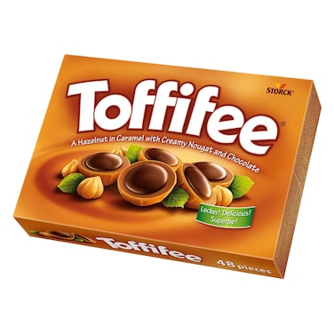 Toffifee Hazelnut In Caramel With Creamy Naugat Chocolate 400g (48 Sticks)