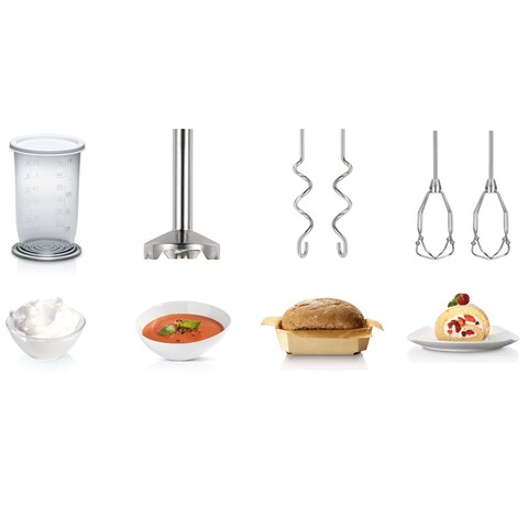 Bosch Hand Mixer - 500 Watt - White - MFQ4080