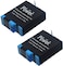 DMK Power (2 Pack) Ahdbt-901 Batteries 3.85V 1950mAh 7.51Wh Replacement For Gopro Hero 9 Battery