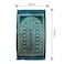 STARGOLD Traditional Turkish Prayer Mat 70x110 cm Large Portable Multicolor Islamic Prayer Rug, Janamaz Sajjadah For Men And Women SG-P004