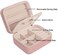 Generic Portable Travel Earrings Jewelry Boxes Creative Small Storage Cases - Pink