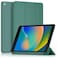 TRON Case For iPad 9/8/7 (10.2-Inch, 2021/2020/2019 Model, 9th/8th/7th Generation) , Slim Stand Hard Back Shell Protective Smart Cover Case For 10.2'' / 10.5'' 2017 Inch Green