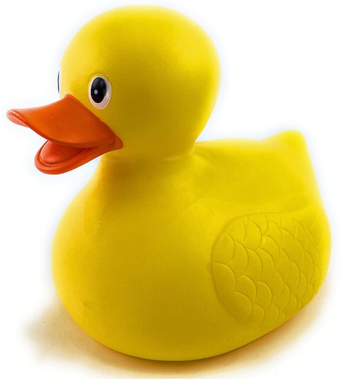 Mɑtty&#39;s Toy Stop Large Rubber Duck (9&quot; X 6.5&quot; 7.5&quot;) Perfect For Bathtime, Pools, Etc.