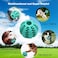 Dog Toy Ball, Nontoxic Bite Resistant Toy Ball for Pet Dogs Puppy Cat, Dog Pet Food Treat Feeder Chew Tooth Cleaning Ball Exercise Game IQ Training Ball 7CM,(Pack of 1), Assorted
