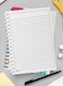 Lowha Spiral Notebook With 60 Sheets And Hard Paper Covers With Back To School Design, For Jotting Notes And Reminders, For Work, University, School