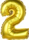 Generic Number 2 Foil Balloon