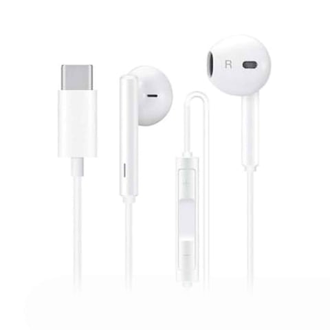 Porodo Soundtec Wired In-Ear Earphones White