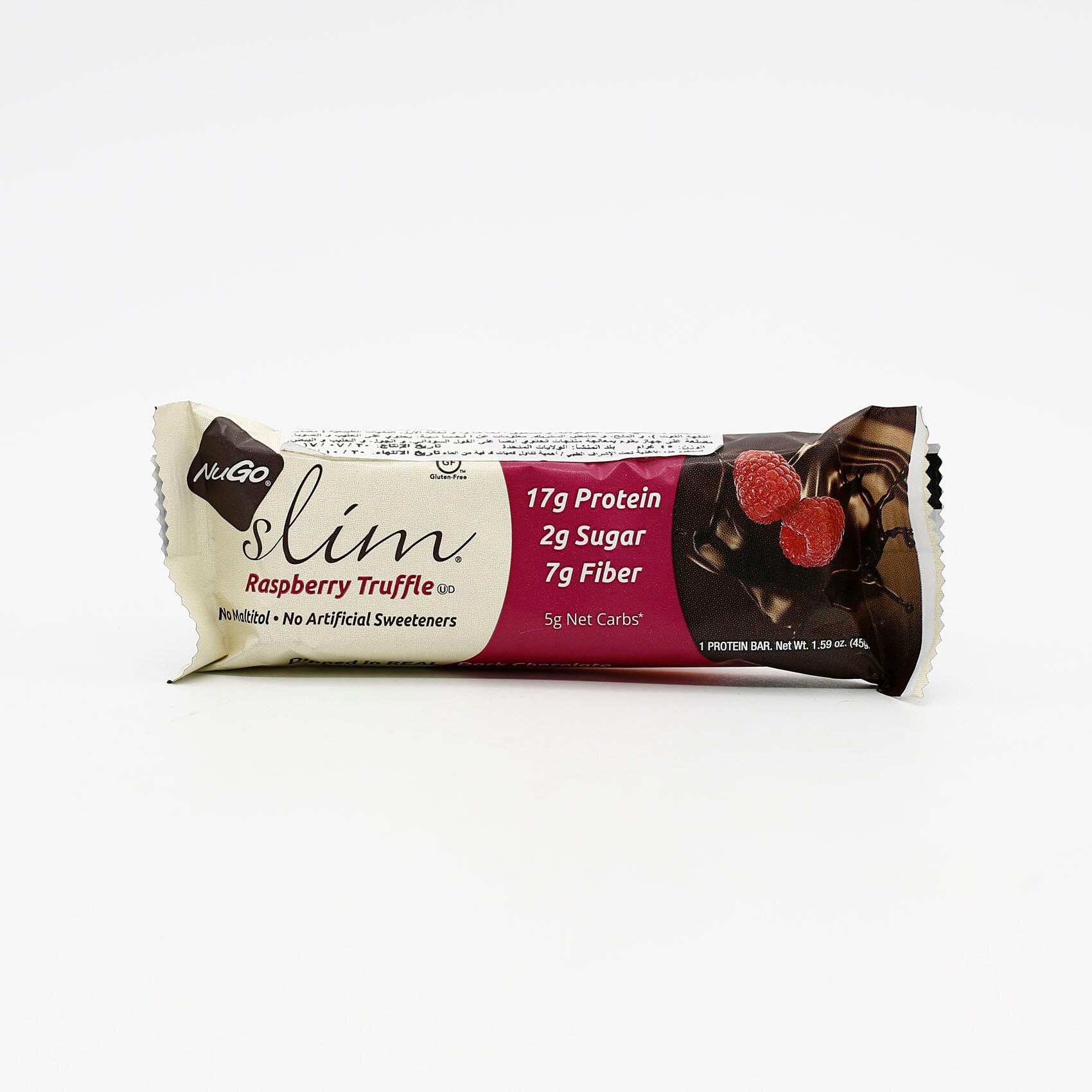 Buy Nugo Slim Raspberry Truffle 45 g Online | Carrefour KSA