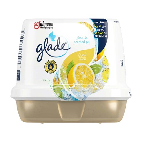 Glade Gel Air Freshener with Lemon Scent - 180 gram