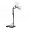 YALLA HomeGym Adjustable Height 7.5 to 10ft Portable Basketball Hoop, 44 Inch Backboard
