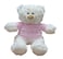 Cream Bear with trendy Pink Velour Hoodie "I Heart Dubai" Size 38cm - Embroidered