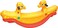 RBWTOYS  Kids Indoor Activity Rocking colourfull Deer edition Seesaw Playset  RW-16378.  125x40x60cm