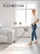 مكنسة كهربائية محمولة Polaris PVCS1146 Wet & Dry Master Clean AQUA، تصل إلى 60 دقيقة من وقت التشغيل بدون إعادة شحن، نظام ترشيح HEPA 10، تقنية Flex Motion، 6 فوهات، نظام جمع الغبار السيكلوني.
