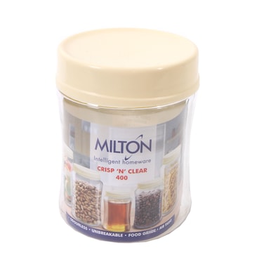 ميلتون كريسب إن كلير دائري PET برطمان 100 مل