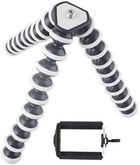 Generic Dpl - Tripod Lunch In Gorilla 10&quot; Inch Camera Mobile Holder Gorilla Tripod 10&quot; Inch Phone Mount Smartphone 360*Flexible Foldable Adjusteble Portable Octopus Medium Size Tripod Stand For Dslr