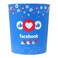 Social Media Themed Waste Paper Bin
