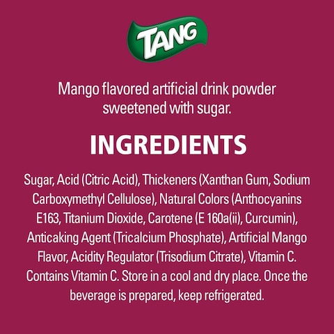 Tang Mango Flavoured Powder Drink - 25 Gram