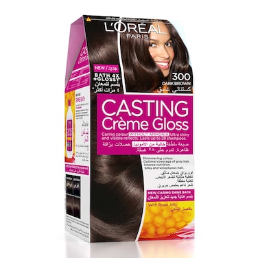 L&#39;oreal Paris Casting Creme Gloss Hair Colour 300 Dark Brown