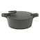 بايركس حلة طهي جرانيت - 30 سم - رمادي