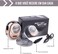 Fitto Portable Electric Shaver, USB Rechargeable Battery, Rotating Blade